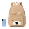 Corduroy Children's Backpack Elementary School Bag Fashi Casual Bear Backpack Large Capacity Backpack
