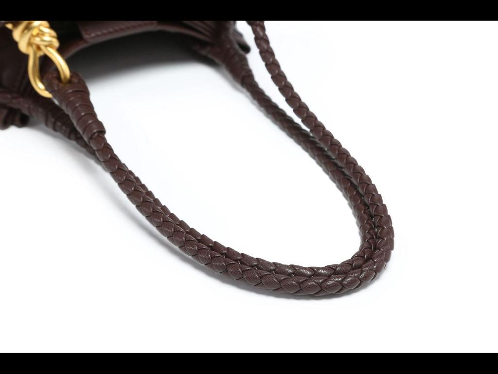 2025 Parachute Woven Bucket Bag: Fashionable European & American Knotted Crossbody Handbag