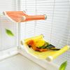 Breathable Parrot Suspended Mesh Bed Bite Resistant Hanging Hammock Parrot Sleeping Bed Aviary