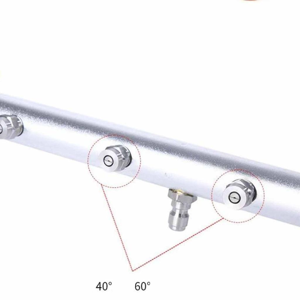Accessories for Pressure Washers: Nozzles, , Made of Aluminum, Brass And Steel, Cleaning The