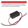 12v Car Rear Camera Rectifier Relay Capacitor Filter Connector For Rear Lens Anti-interference