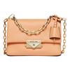 Cece Gold Buckle Flap Solid Color Chain Leather Shoulder Bag Mini Women Shoulder Bag Melon 32S9L0EC0L-819