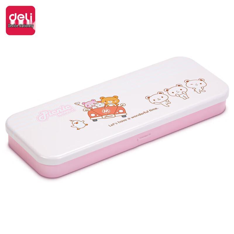 Deli Multifunctional Tinplate Pencil Box