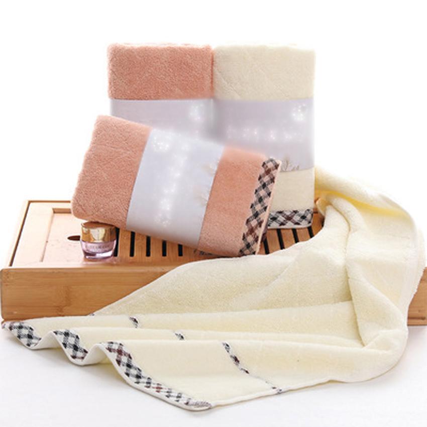 Soft Spa Bath Hand Cotton Towel Home Beach For Kids Adults Seaside Face Twill Jacquard Stripe Thick Towel Set Not Fade Handtuch