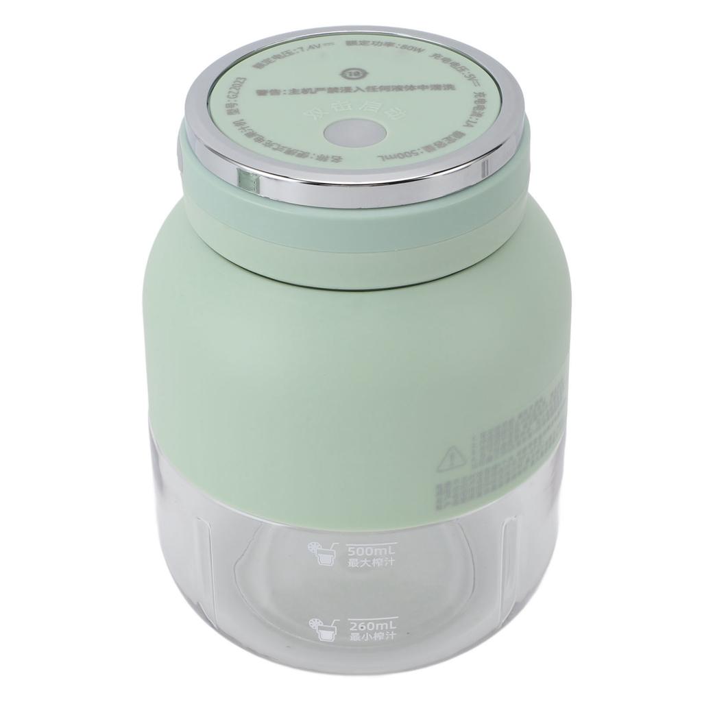 Mixbecher Elektrischer Entsafter Mini Tragbar Automatisch für Outdoor-Sport Doppelte Verwendung Wasserflasche Leicht