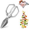 Stainless Steel Kitchen Scissors Sharp Blade Kitchen Shears Stainless Steel Heavy Duty Kitchen Shears for Meat Cooking