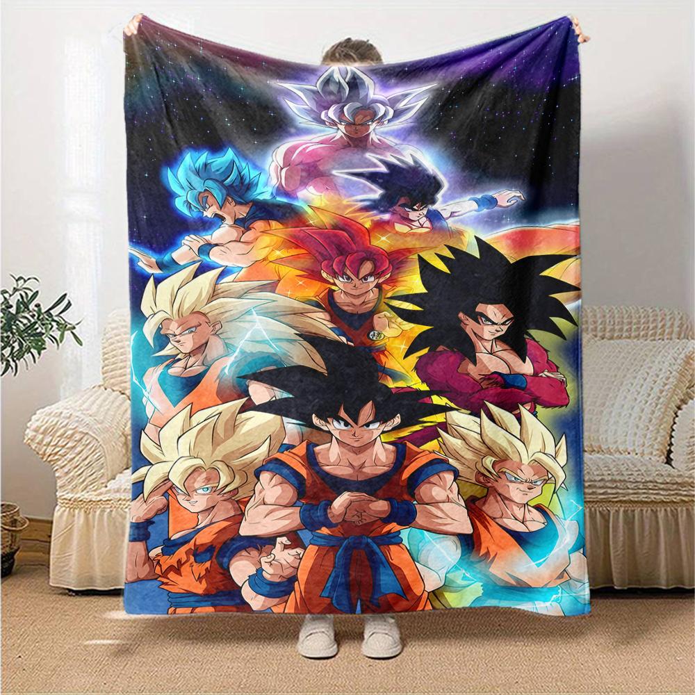 1pc Dragon Ball1 Blanket, Gift, for Men and Women, Soft Blanket, Good for Sofa Bed Couch Travel, Lightweight Flannel Blanket