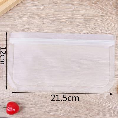 Contenitori per alimenti in silicone Contenitori a tenuta stagna Borsa riutilizzabile con cerniera