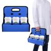Solid Base Take Out Drink Holder Holds 6 Cups Coffee Cup Tote Bag Cup Organizer Pockets  Office