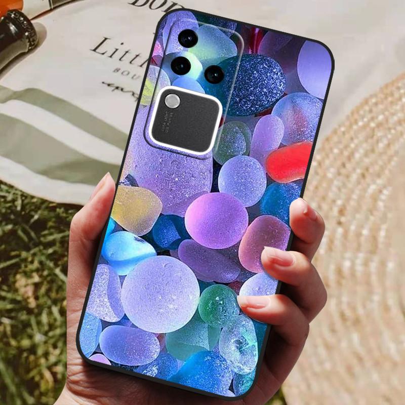 For Vivo V30 Pro V2319 Case Luxury Phone Silicon Back Cover For Vivo V30 V2318 V 30 VivoV30 V30Pro Cases Protective Shell Capas