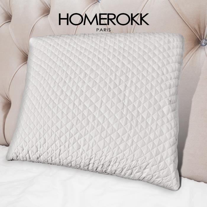 Oreiller à mémoire de forme 60x60cm - HOMEROKK