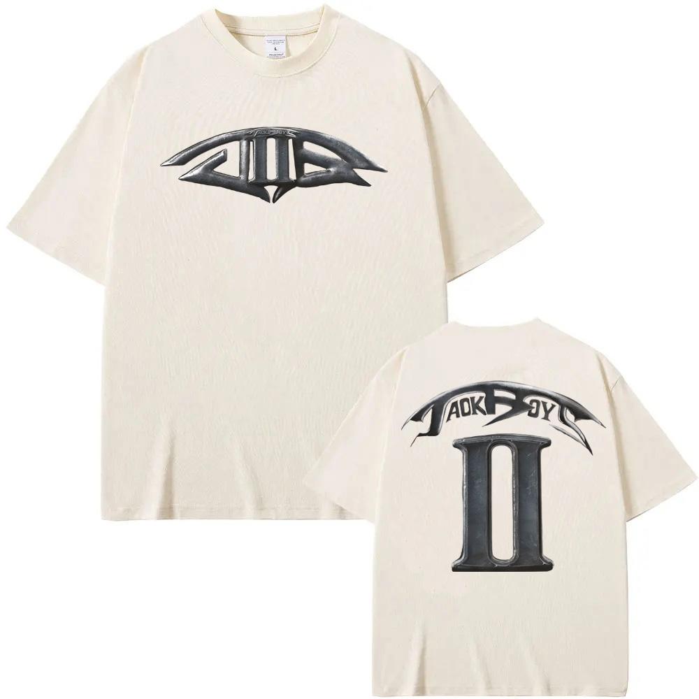 Travis T Shirt Graphic Printing Hip Hop Cotton Scott Teeshirt Short Sleeve Gothic Tshirt Unisex American Rapper Menwomen Tops