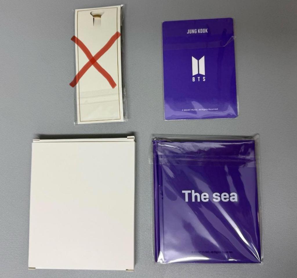 [USADO] BTS MERCH BOX 18 Tarjetas Coleccionables