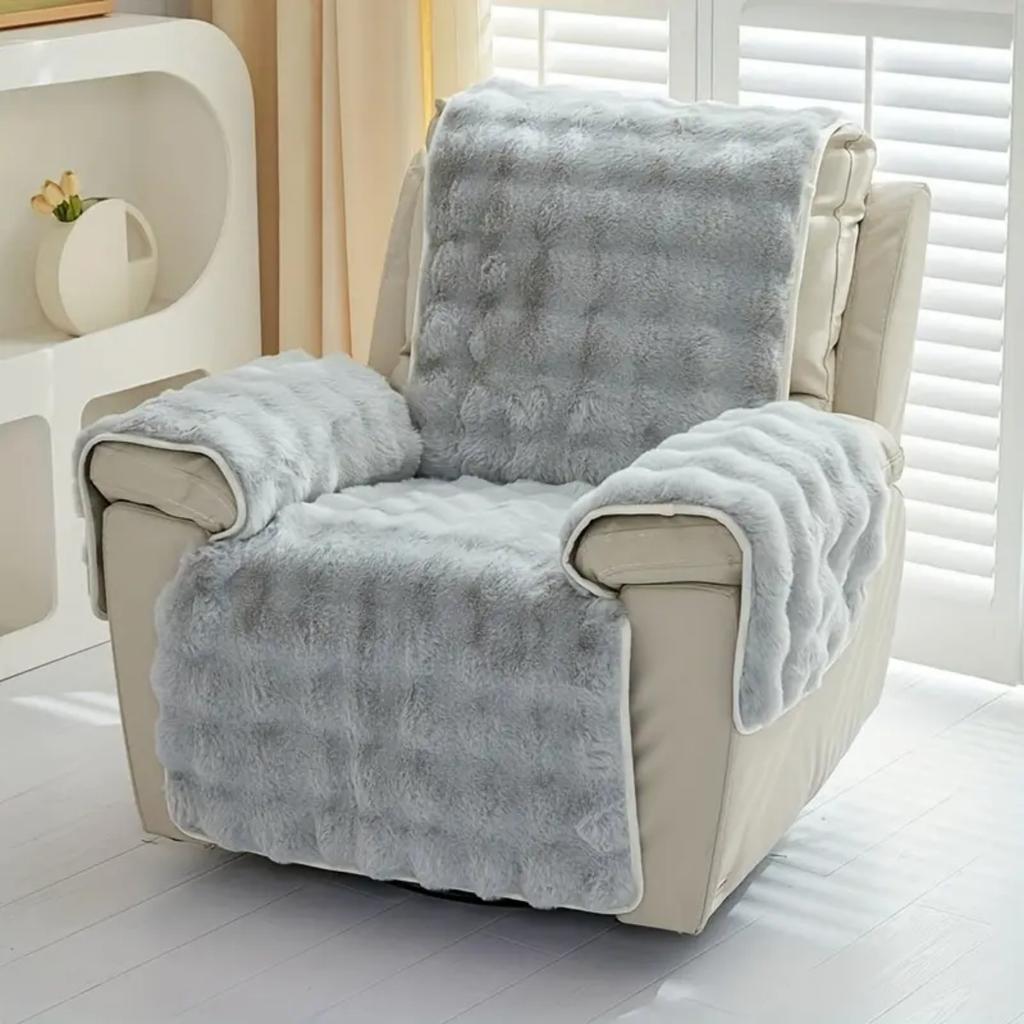 Imitation fur Recliner Sofa Cover Sofa Protector Lazy Boy Relax Armchair Covers  Slipcovers For Home Decor