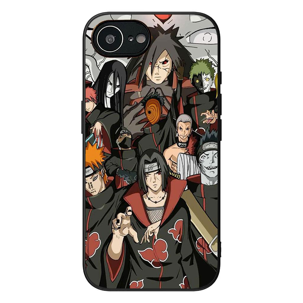 Phone Cover Itachi Uchiha Narutos Akatsuki Sasuke for Samsung Galaxy S22 S21 S20 Fe Ultra S9 Plus A13 A22 M21 M31 M55 M15 Case