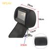 Universal Car Headrest Monitor 7inch LCD Screen Rear Seat Pillow For MP4 MP5 DVD Player Support AV/USB/SD/FM/Headphone/Bluetooth