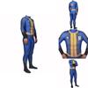 Authentic Fallout 4 Survivor Cosplay Fo Nate Vault 111 Jumpsuit Bodysuit For Halloween