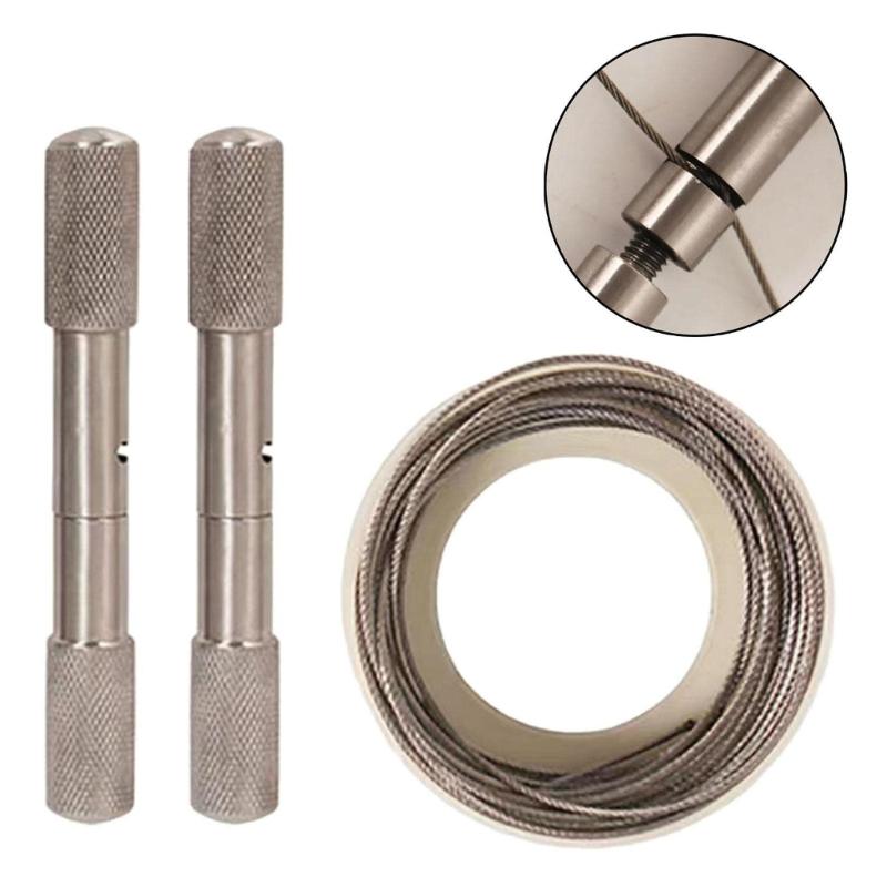 Steel Wire Rope with Dehorning Handles Portable Wire Rope Dehorn Tool Simple Operate for Efficient Animal Horn Removal