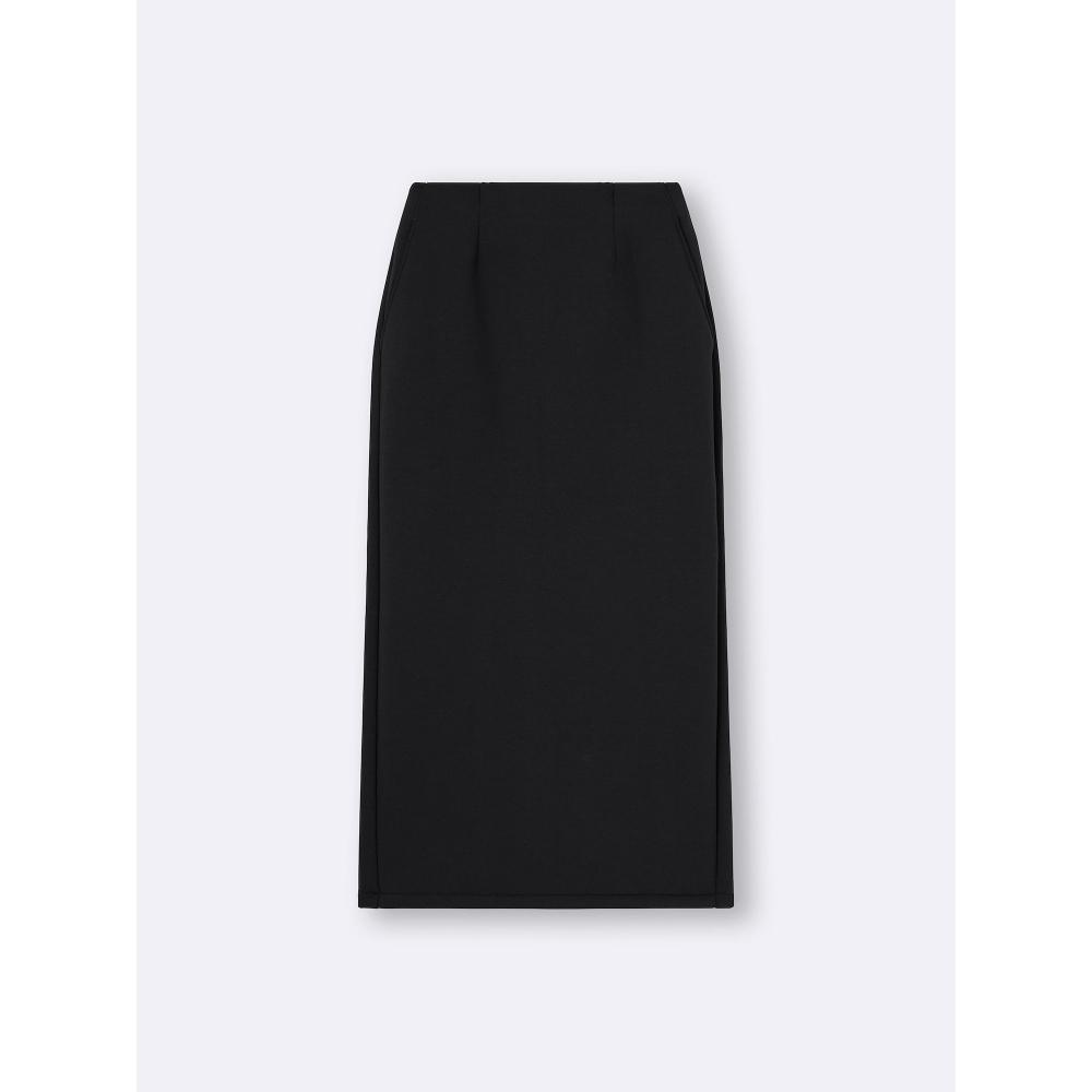 Gu By Uniqlo Puff Sweat Narrow Skirt+ec  Length 88.0 To 92.0 Cm 