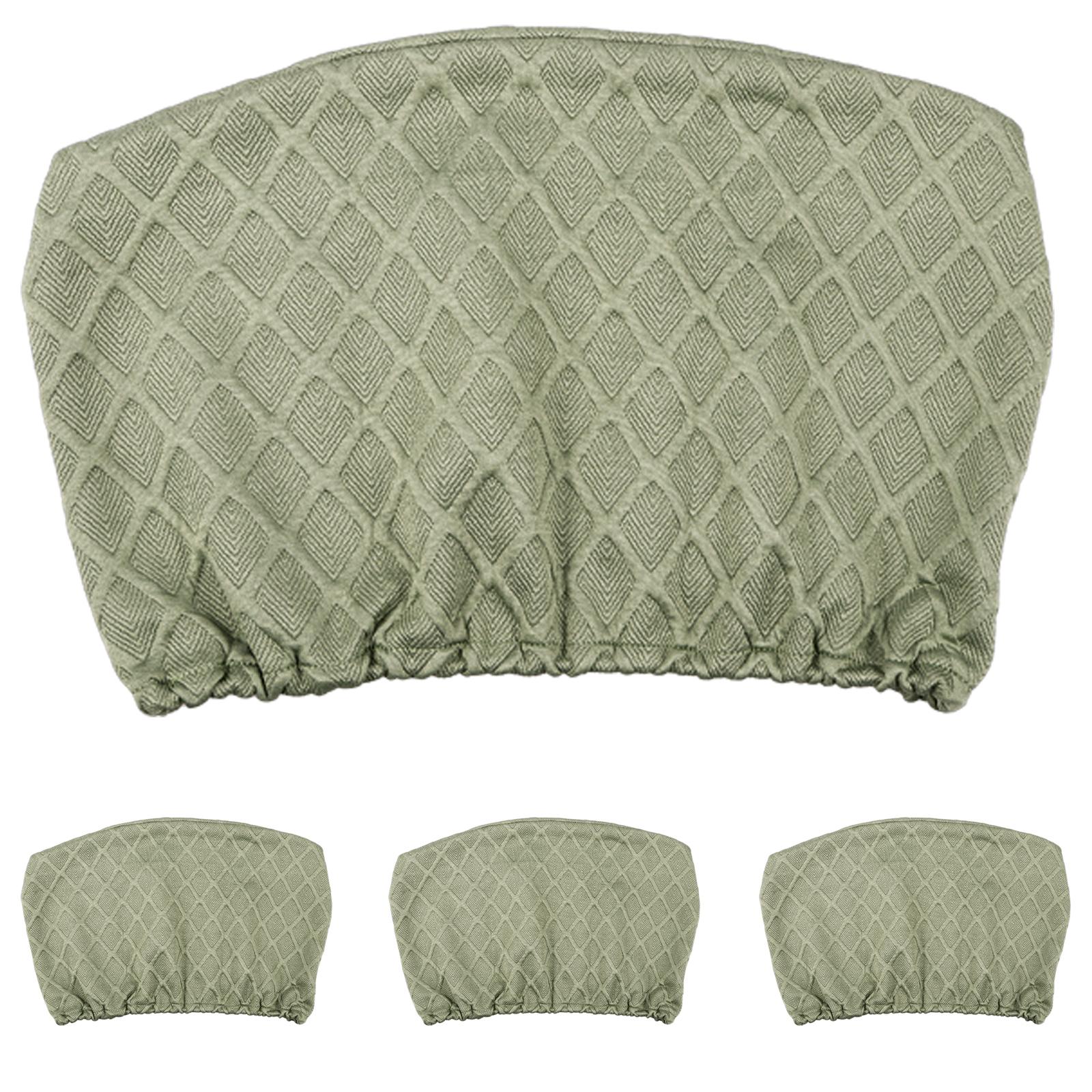 

4Pcs Elastic Chair Back Cover Soft Chair Back Protective Cover Enduring Wear Resistant Stool Rear Slipcover for Home Office