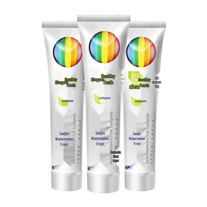 SanJin Watermelon Frost Herbal Toothpaste