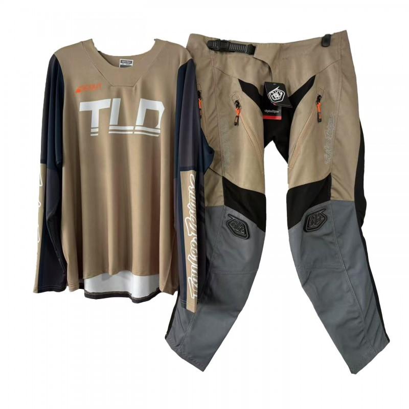 Men Women Mountain Bike Cycling Jersey Set Quick Dry Long Sleeve Off-Road Trail Riding Apparel