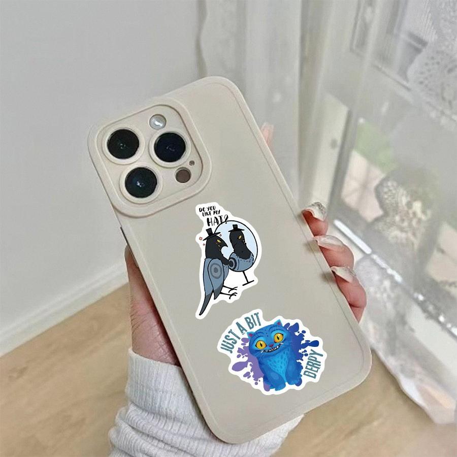 56pcs KPOP Demon Hunter Derpy Tiger Idol Movie Animes Cartoon Graffiti Stickers Phone Guitar Laptop Notebook Suitcase Cup Decals