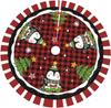 Christmas Penguin Christmas Tree Skirt Thanksgiving Tree Skirt Holiday Party Supplies Decorations Halloween Xmas Tree Mat Farmhouse Decorations 30"