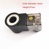 Hydraulic Lifting Threaded Cartridge Solenoid Valve Coil Inner Hole 13mm Height 37mm DC24V DC12V AC220V AC24V AC110V DC48V DC60V