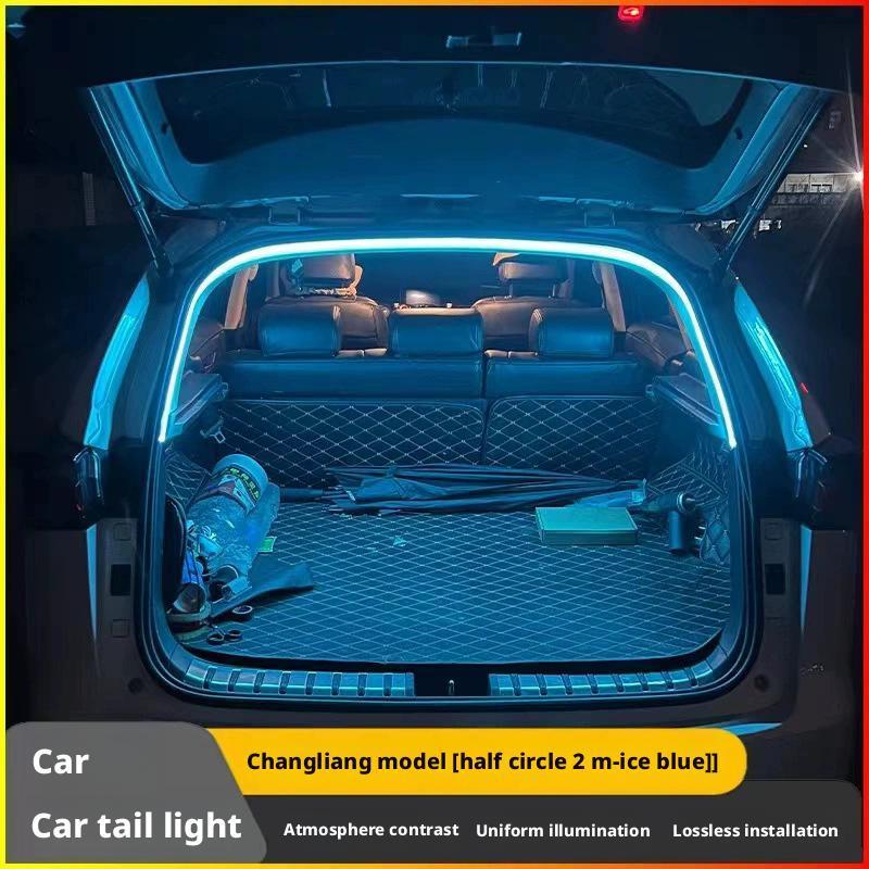Car Trunk Light LED Atmosphere Lamp Universal Interior Ambient Decorative Waterproof Ultra-bright Light Bar