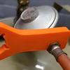 Ergonomic Handle RV Multi-Function Wrench 2-In-1 Design Multi-Function Tool Gas Cylinder Wrench Universal Valve Control