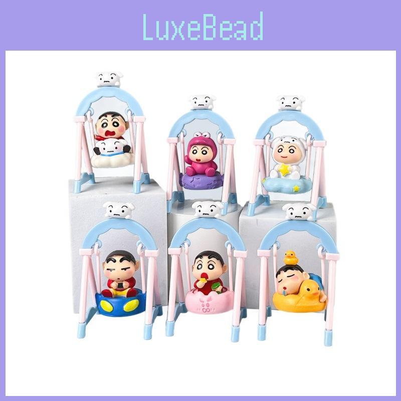 Swing Crayon Shinchan Series Collectible Pvc Figure Toy For Kids And Fans