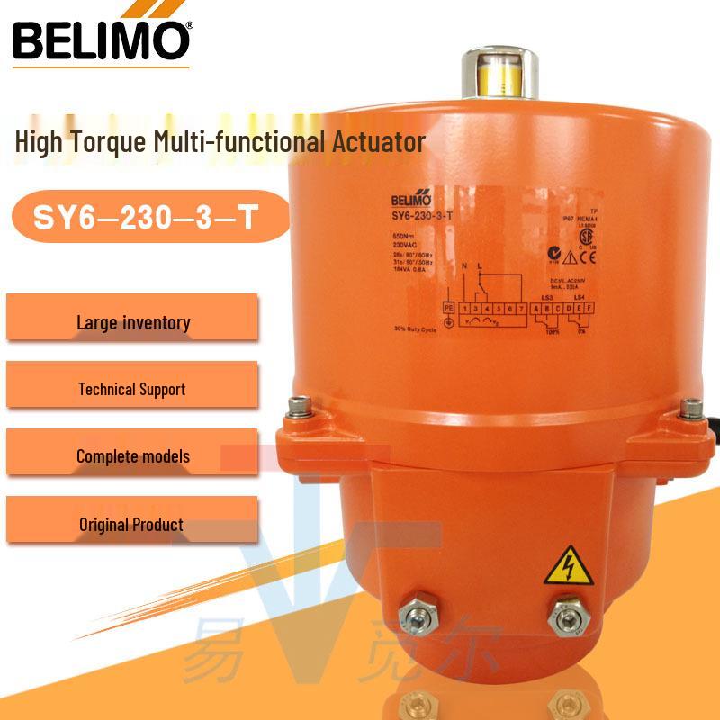 Belimo 650Nm Butterfly Valve Electric Actuator SY6-230-3-T 220V