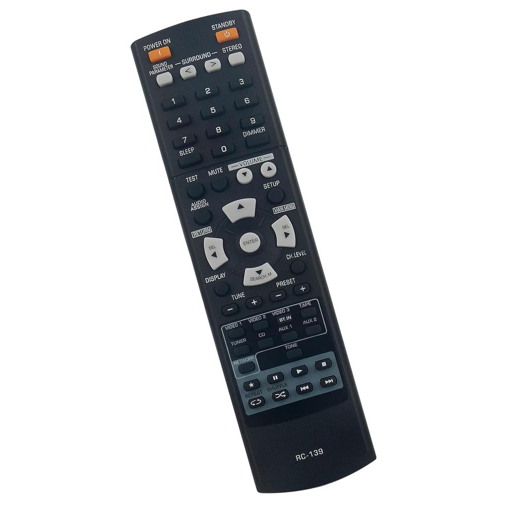 RC139 Replacement Remote Control Receiver Replacement for AVR-810 AVR-810BKEU 4990204006 Remote Controller