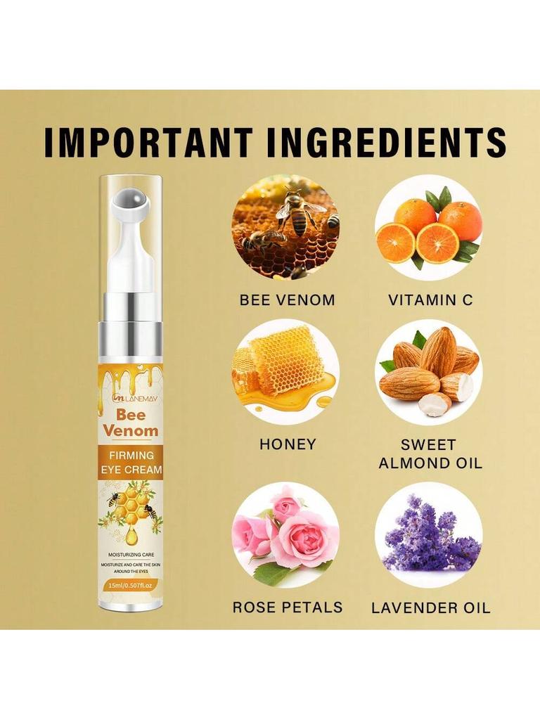 1pc Collagen Ball Eye Cream - Fades Dark Circles And Wrinkles, Improves Eye Dehydration And Dryness