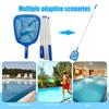 Detachable Design Pool Cleaning Nets Lightweight Telescopic Pond Net  Surface Cleaning