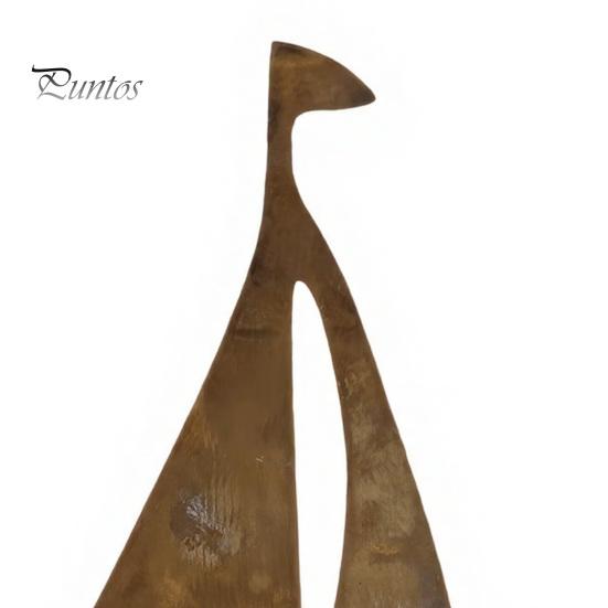 Vintage Style Garden Ornament Rustic Iron Sailboat Planter, Metal Nautical Flowerpot for Succulents Herbs, Weather Resistant Planter 3D Boat