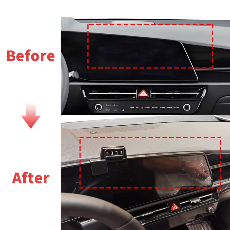 Fit for KIA NIRO -2024 2025 2026 Specific Dashboard Navigation Phone Holder Mount Design Car Accessories