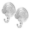 5/10pcs Suction Cup Hooks Clear Reusable Heavy Duty Vacuum Suction Cup Hooks Glass Kitchen Bathroom Hooks for Towel