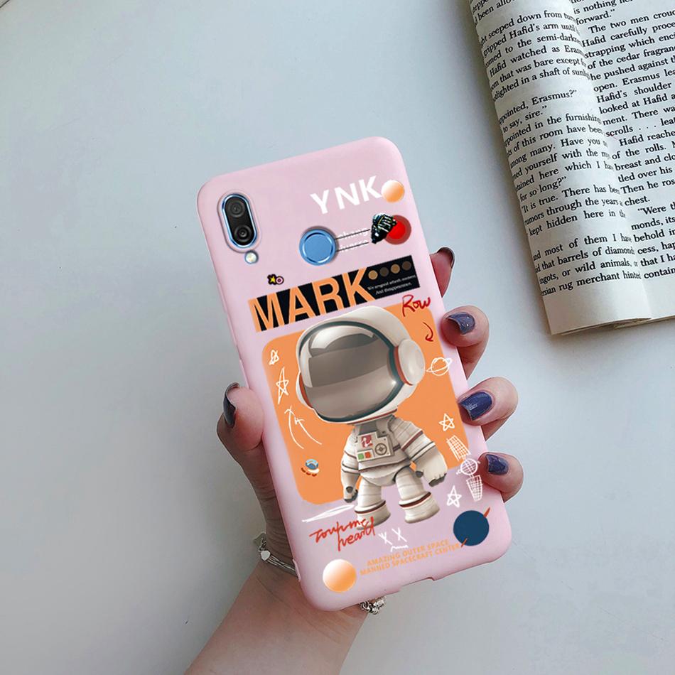 For Honor Play Case COR-L29 COR-L09 Phone Cover Stylish Flower Soft Silicone Matte Case Fundas For Honor Play Shockproof Bumper