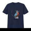 Watercolor Kingfisher Bird T shirt Perfect for Lovers Unique Design High Quality Print Comfortable Fit You Cant Miss vintage