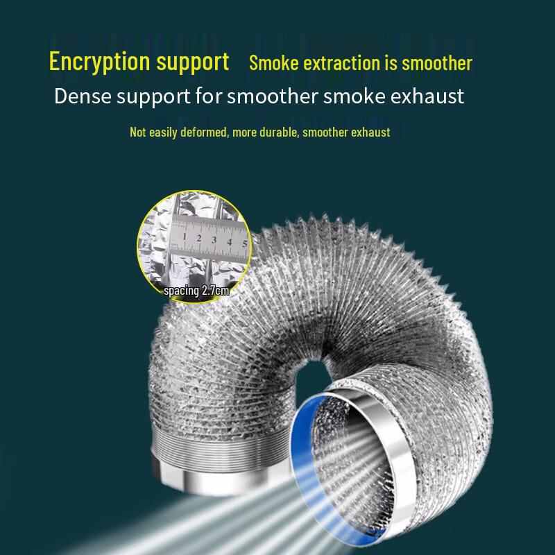 Flexibler Aluminiumfolien-Lüftungskanal