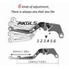 YAMAHA MT09 Mt 09 2014 2015 2016 2017 2018   Motorcycle Accessories Handle Folding Telescopic Brake Clutch Pull Rod
