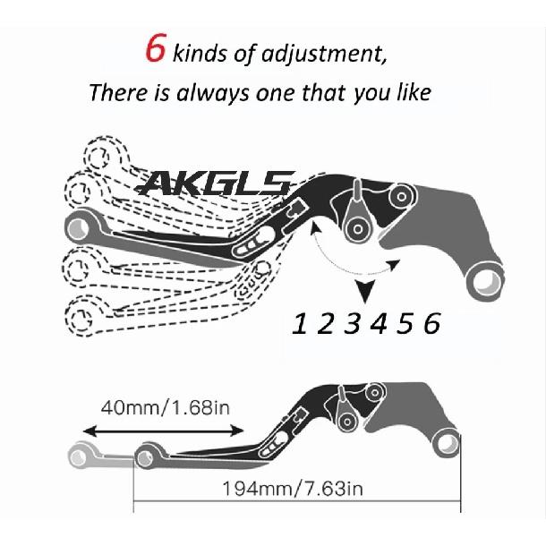 YAMAHA MT09 Mt 09 2014 2015 2016 2017 2018   Motorcycle Accessories Handle Folding Telescopic Brake Clutch Pull Rod