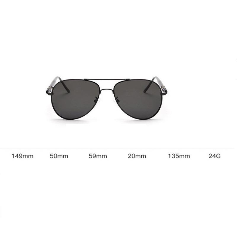 Fashion Aviator Polarized Sunglasses for Men Women Pilot Driving Fishing Metal Sun Glasses