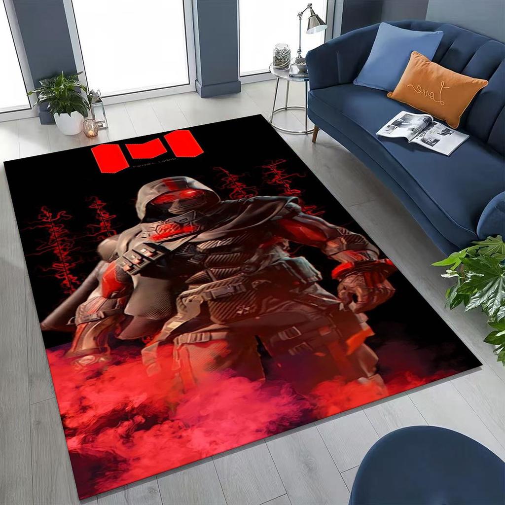 Classic Game Call of Duty Ghost Simon Cartoon Art  Rug for Bedroom Living Room Sofa Home Doormat Decor,Kids Non-slip Floor Mat