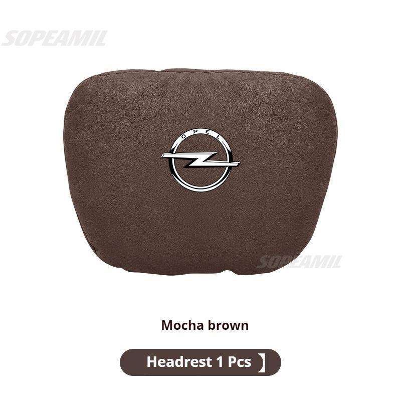 

Opel Astra Corsa Grandland Insignia Mokka Vectra GTC Tigra Vivaro Zafira Combo Vivaro GTC Delica Car Headrest Lumbar Rest Cushio коричневый