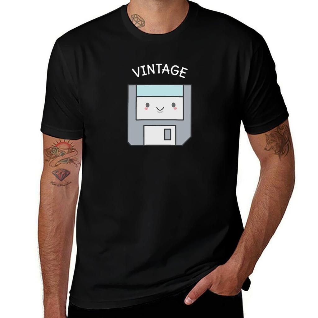 Cute Vintage Floppy Disk TShirt t shirt for man g man t shirts for men TShirt