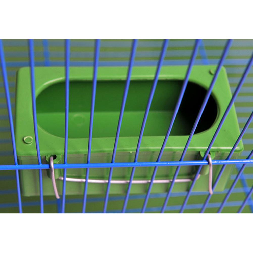 10Pcs Rust-Resistant Anti-Spill Bird Feeder Trough for Pigeons Parrots Chickens Secure Hanging Design Feeding Dispenser Home