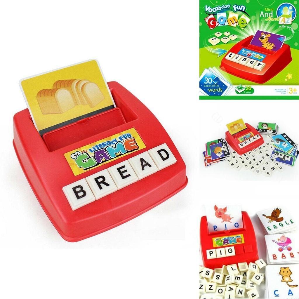Engaging Educational English Spelling Alphabet Letter Game For Kids Learning Fun